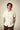 Brixton Charter Organic Cotton Linen Blend Shirt- Egret White