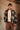 Brixton Buffalo Plaid Sherpa Full Zip Jacket- Black/cream