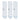 Stance ICON CREW SOCKS 3 PACK - WHITE
